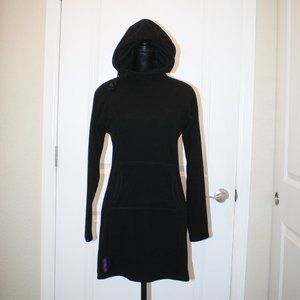 RARE Black Melanzana Micro Grid Dress - Small